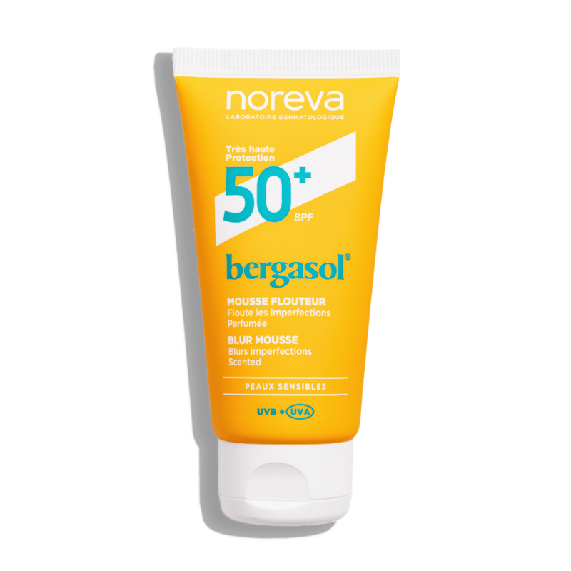 Noreva Bergasol obarvan mousse za obraz ZF 50