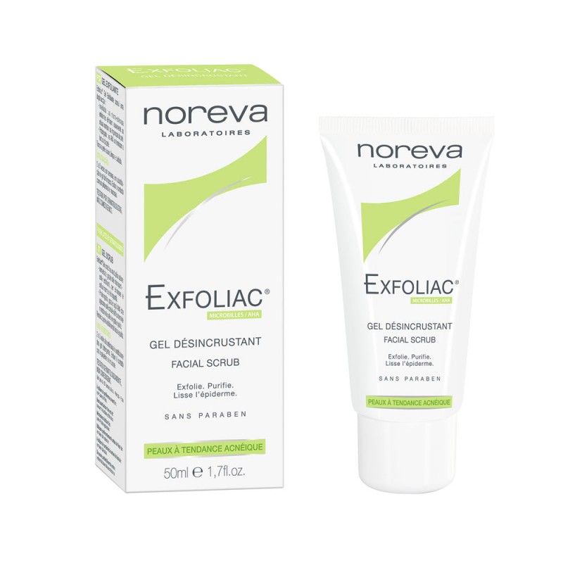 Exfoliac piling za obraz z AHA kislinami