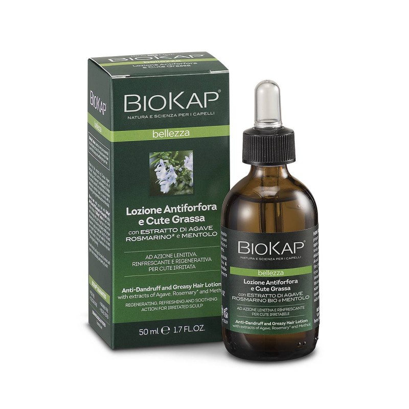 BioKap losjon proti prhljaju in mastnemu lasišču 