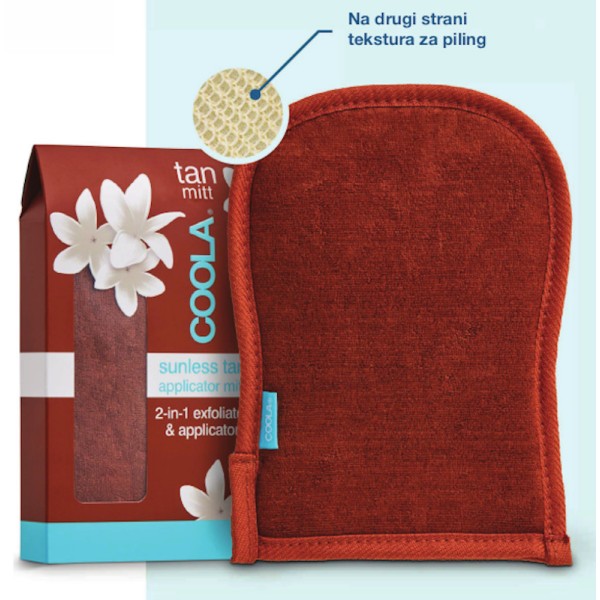 COOLA SUNLESS TAN 2-IN-1 APPLICATOR/EXFOLIATOR MITT