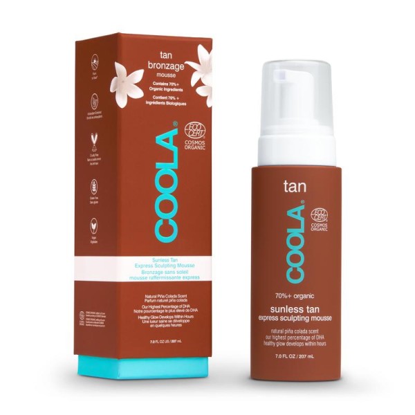 Coola Organic Sunless Tan Express Sculpting Mousse