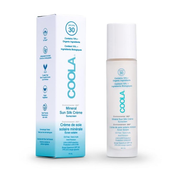 Coola Full Spectrum 360 Mineral Sun Silk Crème Organic Face Sunscreen SPF 30