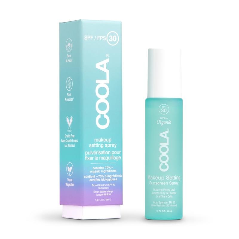 Coola Makeup Setting Spray Organic Sunscreen SPF 30