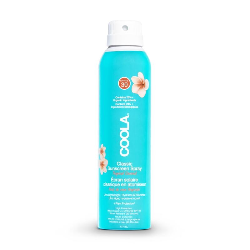 Coola Sprej, ZF 30, Tropical Coconut, 177 ml