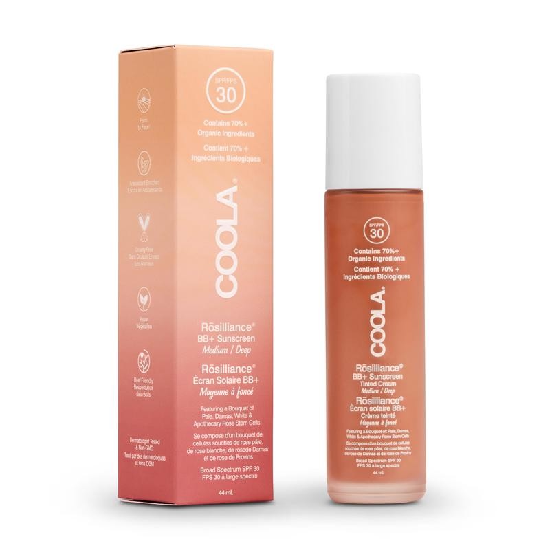 Coola Rosilliance Mineral BB+ Cream Tinted Sunscreen SPF 30, Medium/Deep