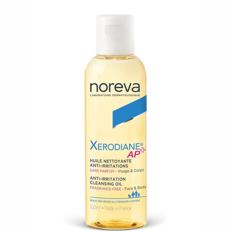 Noreva Xerodiane AP+ olje za kopanje za razdraženo kožo, neodišavljeno
